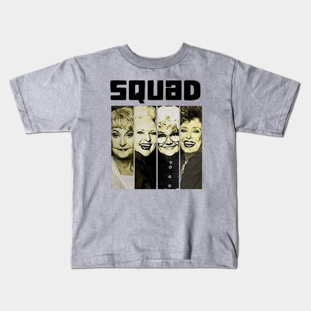 Bioworld The Golden Girls Squad Kids T-Shirt by sudaisgona